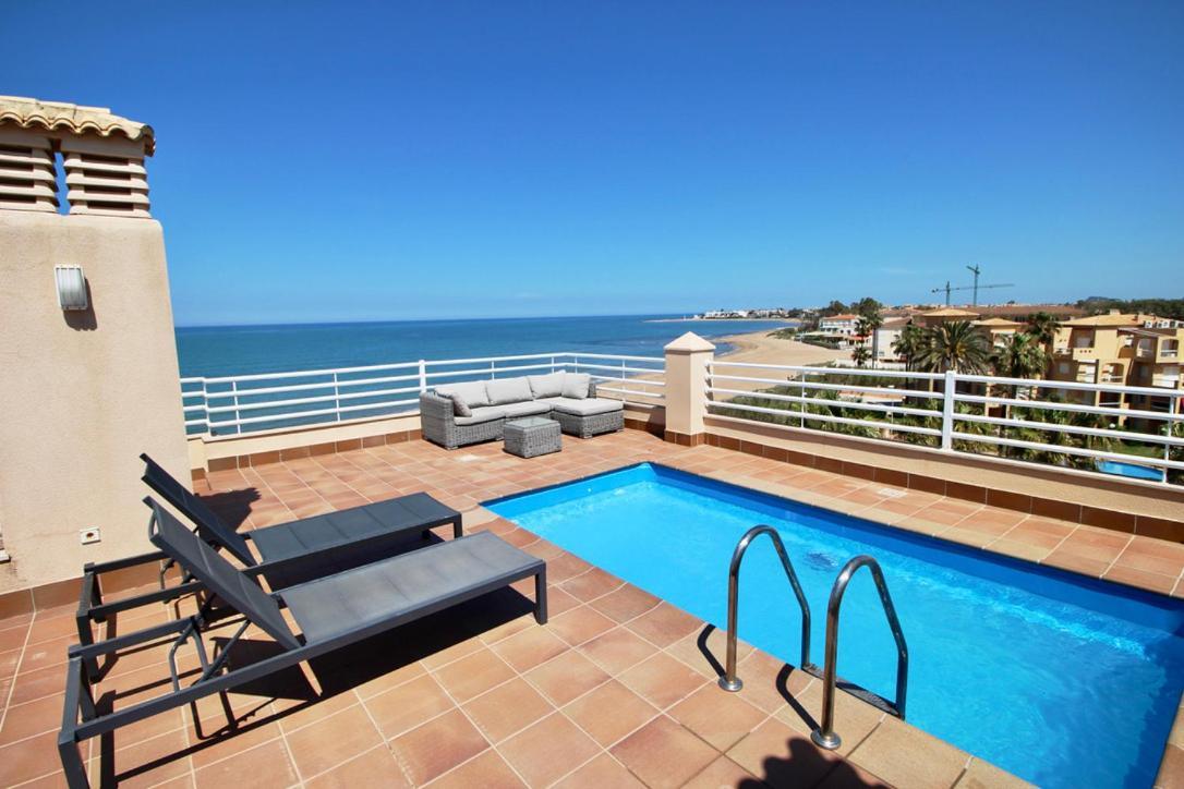 Atico Frontal Al Mar Con Piscina Privada By Homeprive Dénia Extérieur photo